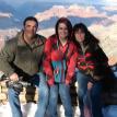 Family on Grand Canyon "Chilly Day"